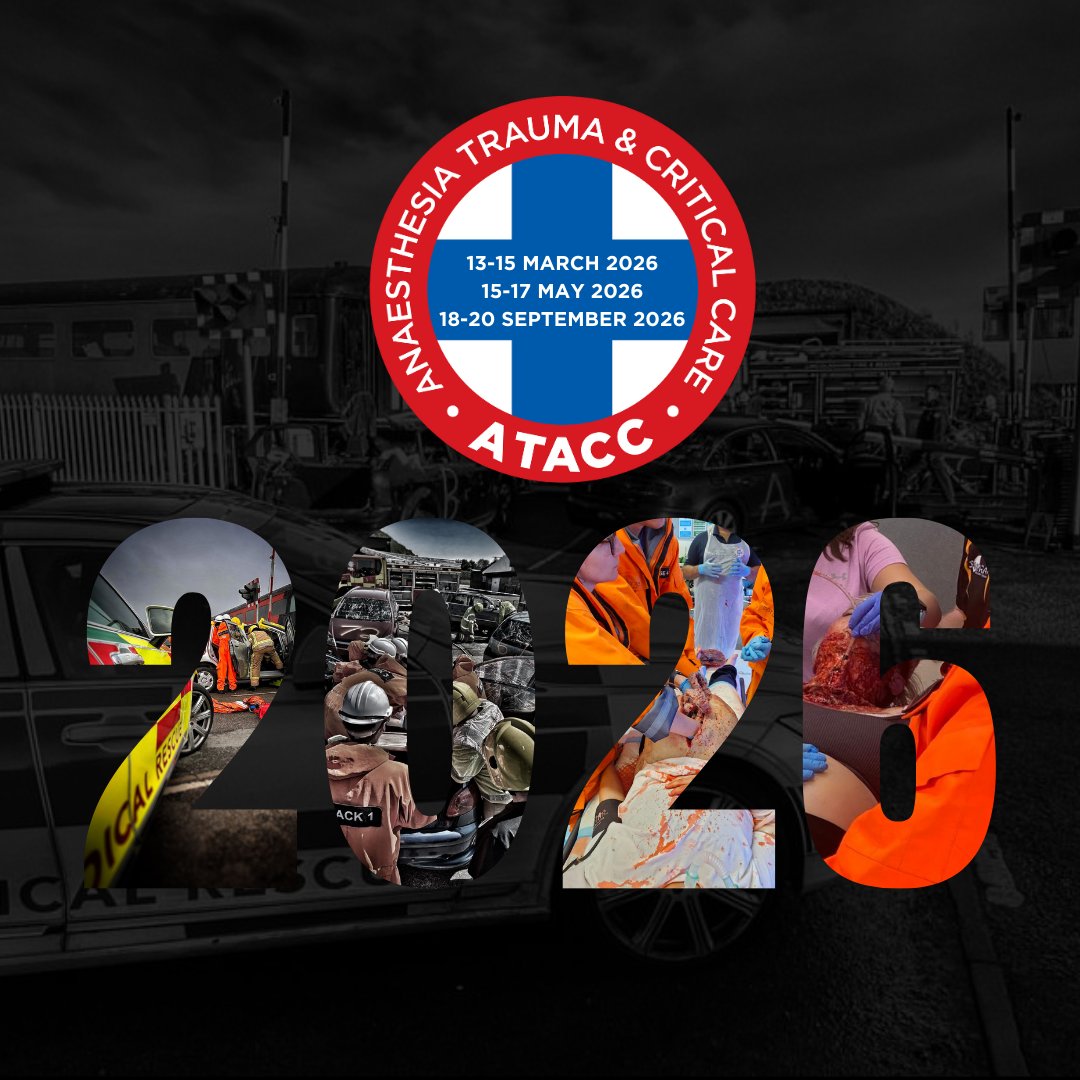 🔵ATACC 2026🔵

📢 SPACES NOW LIVE 📢

Click the link below to secure your space👇
ataccgroup.com/product-catego…

#ATACC #Anaesthesia #Trauma #Criticalcare #2026 #TheATACCGroup