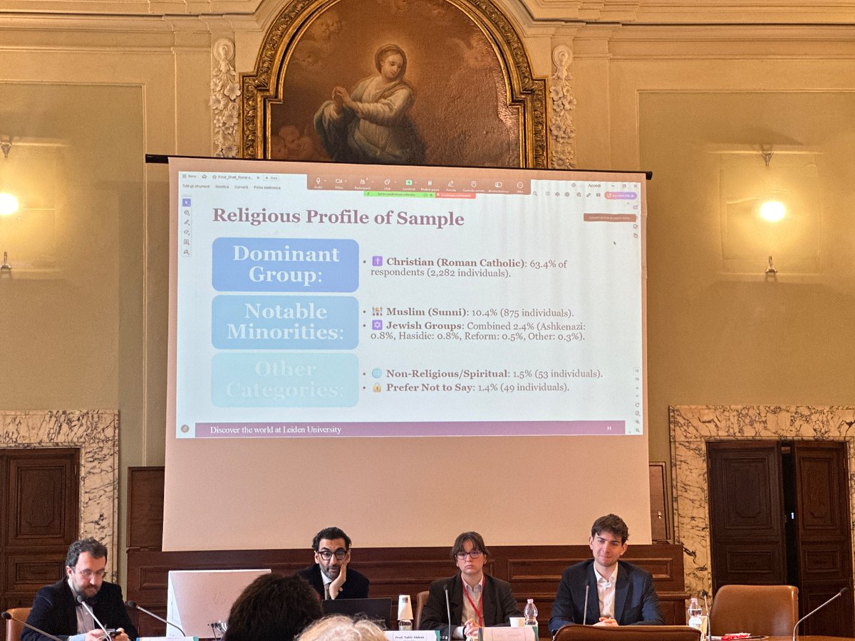 ProtoneProject's tweet image. 📢 Prof. @TahirAbbas_ from @UniLeiden presents the key findings of the Research Report of the #ProtoneProject on the protection of places of worship in Europe.

#BeyondProtection #ProtectingPlacesOfWorship #ImaginingPlacesOfWorship