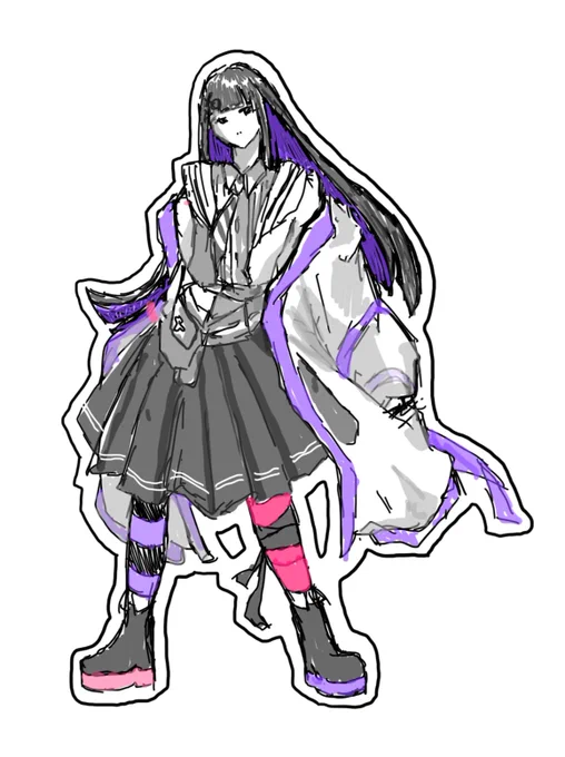 #SS学園 落書きΔ (※ハイソックス逆) 