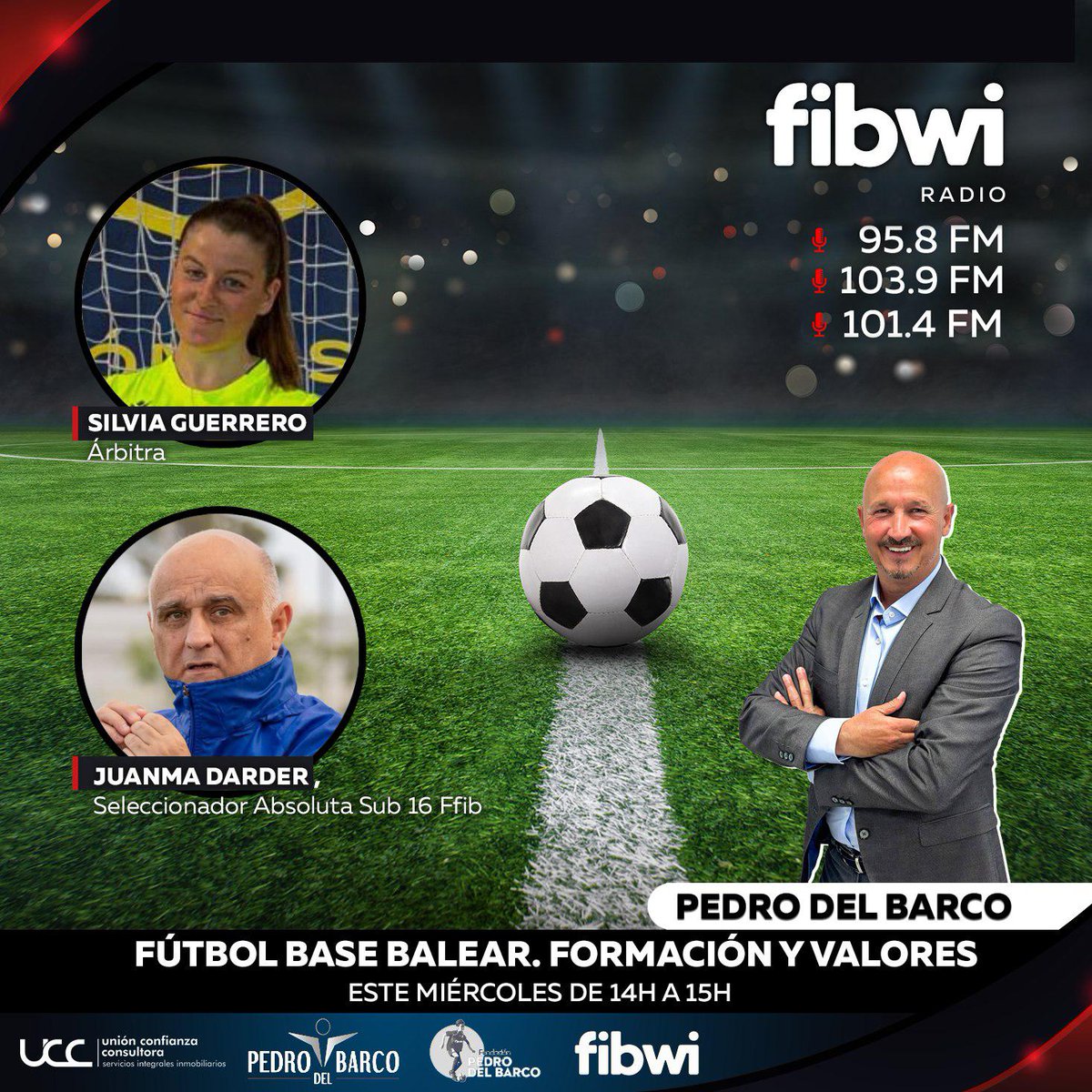 A las 13:30 hrs, llega la "Zona ROCA" en <a href="/fibwiradio/">Fibwi Radio Deportes</a>. Analizaremos al Mallorca con el 'gran capitán', Chichi Soler. Tendremos 'Formación y valores' con <a href="/fpedrodelbarco/">Fun. Pedro del Barco</a>. Hoy nos visitan el Pdte de los entrenadores <a href="/FFIB_oficial/">FFIB</a>, Juan Manuel Darder y la árbitra Silvia Guerrero.