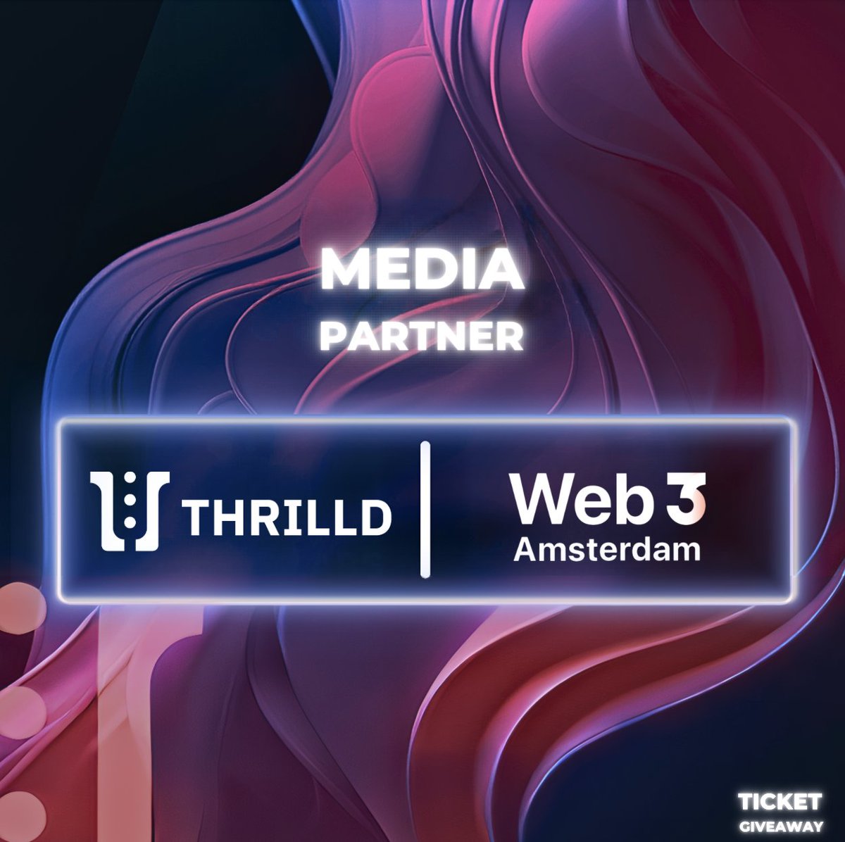 We’re thrilld to partner with @web3amsterdam2025, coming March 13-14 to NL! Join for free 🧡⤵️

Join 5K+ attendees, 350+ speakers, &amp; 150+ sponsors at this epic event 🇳🇱!

Thanks to our dear partner, the Thrilld community can attend for free. Use code Web3Media @ checkout.

x
x
x