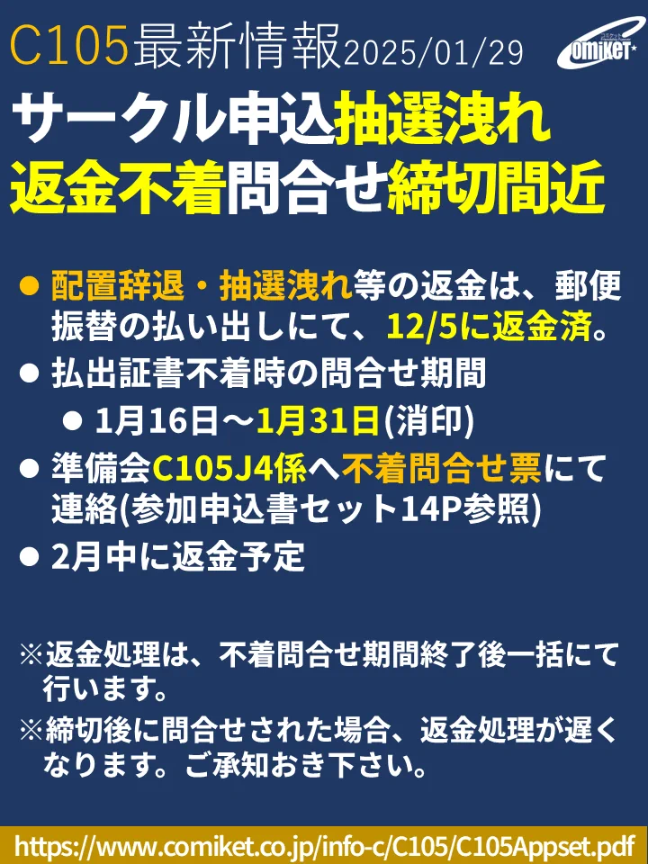 コミックマーケット準備会 på X: 