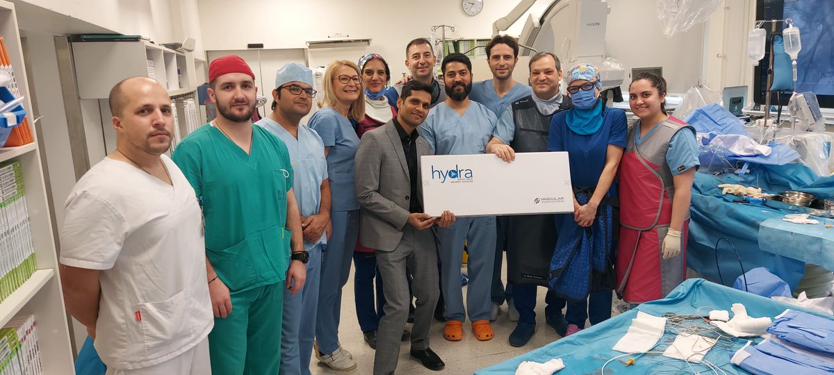 ↪️ Hydra in Serbia!

↪️ Hydra u Srbiji!

SMT is proud to announce the official launch of Hydra Transcatheter Heart Valve (THV) in Serbia! 
#CardioTwitter #HydraTAVR #heartvalve