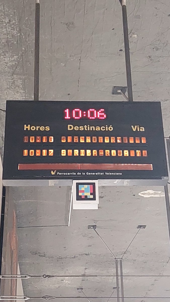 20 minuts sense metro i després 2 metro seguits que fan pràcticament el mateix recorregut.
És difícil fer les coses pitjor, <a href="/Metrovalenshit/">Metrovalenshit</a> <a href="/metrovalencia/">Metrovalencia</a>