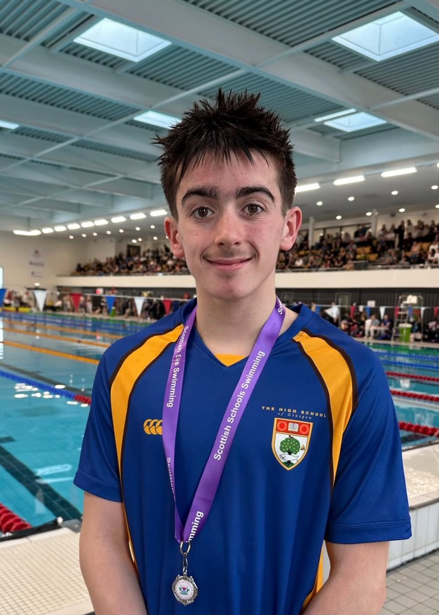 HSofG's tweet photo. 🏊‍♂️🥈 Congratulations go to Rhys F (S1) who competed at the Scottish Schools' Swimming Finals Day in Aberdeen this weekend, achieving personal bests in both the Boys' 200m 13-14 Years Individual Medley and 100m Butterfly, winning a silver medal in the latter event!

#HSOGSport https://t.co/JfUBdVc6cd