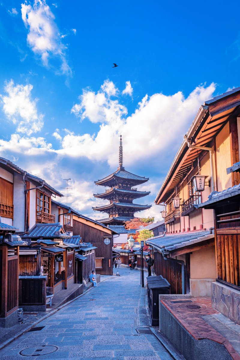 asagi_photo0921's tweet image. 冬の空気を纏う八坂の塔が美しい。