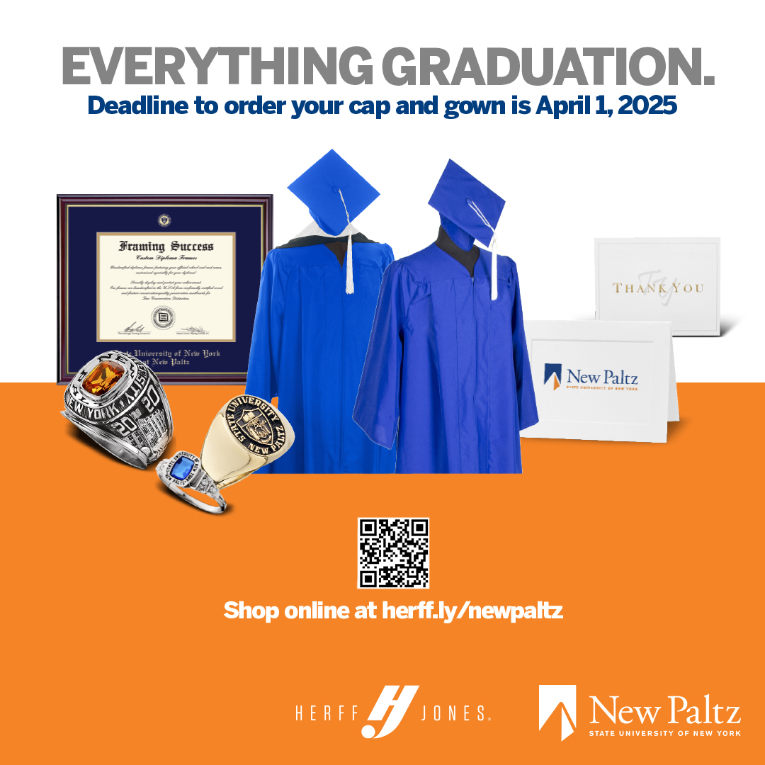 ARE YOU READY?

The month of May, will be here before you know it! Make sure you’re ready for graduation by ordering your cap and gown, class ring and anything you need now! 

THE DEADLINE IS APRIL 1, 2025!

LINK: colleges.herffjones.com/college/SUNYNe…

#sunynewpaltz #classof2025 #letsgohawks