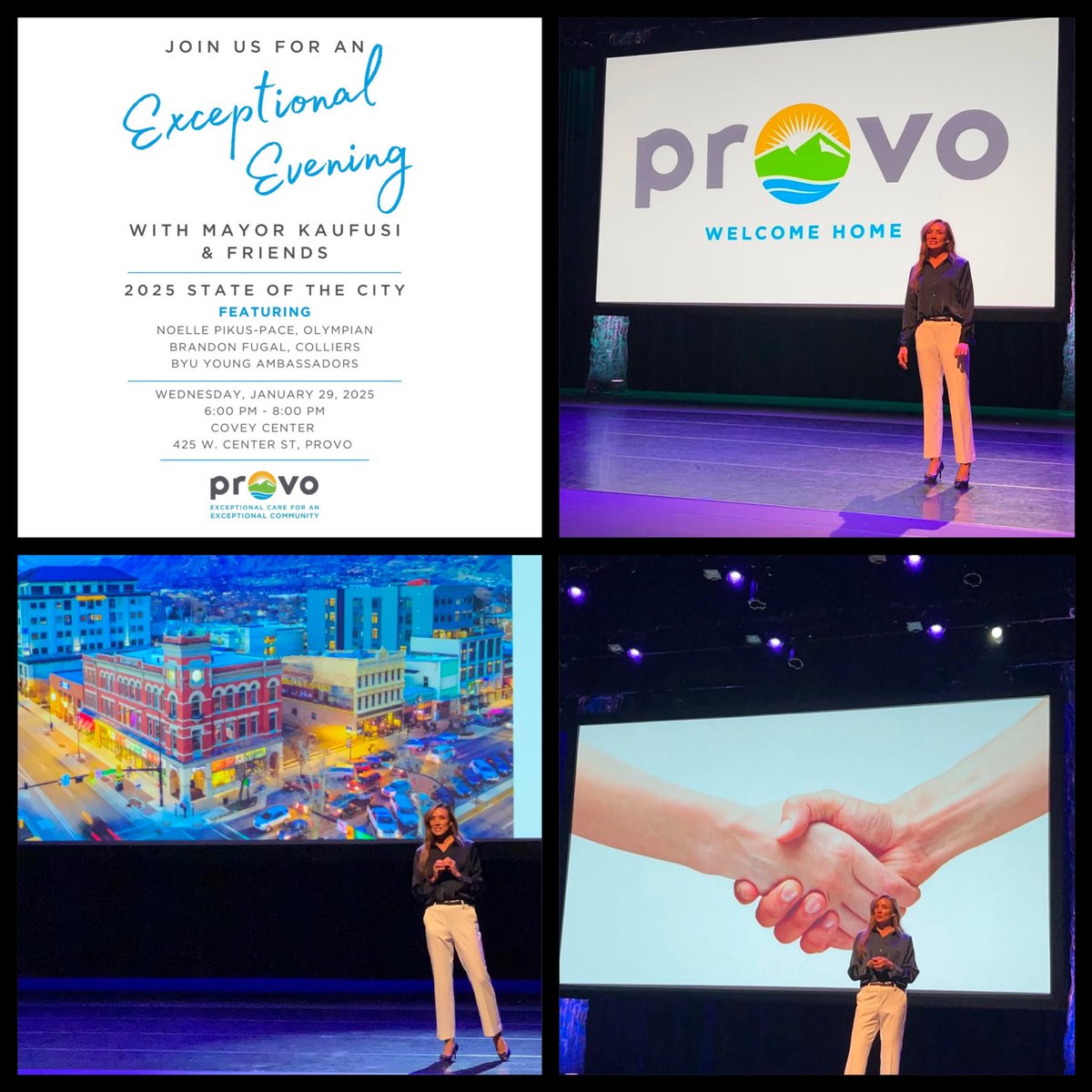 I’m looking forward to talking all about our great city of Provo. We’ll look back at the wonderful year we had and set our sights on so many exciting things to come.