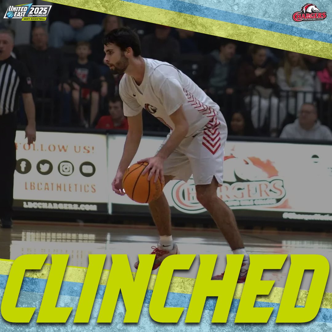GoUnitedEast's tweet image. 𝘾𝙇𝙄𝙉𝘾𝙃𝙀𝘿 #RisingUnited #d3mbb 

Lancaster Bible College, Penn State Harrisburg, and Keystone College all earn their spots in the post season!