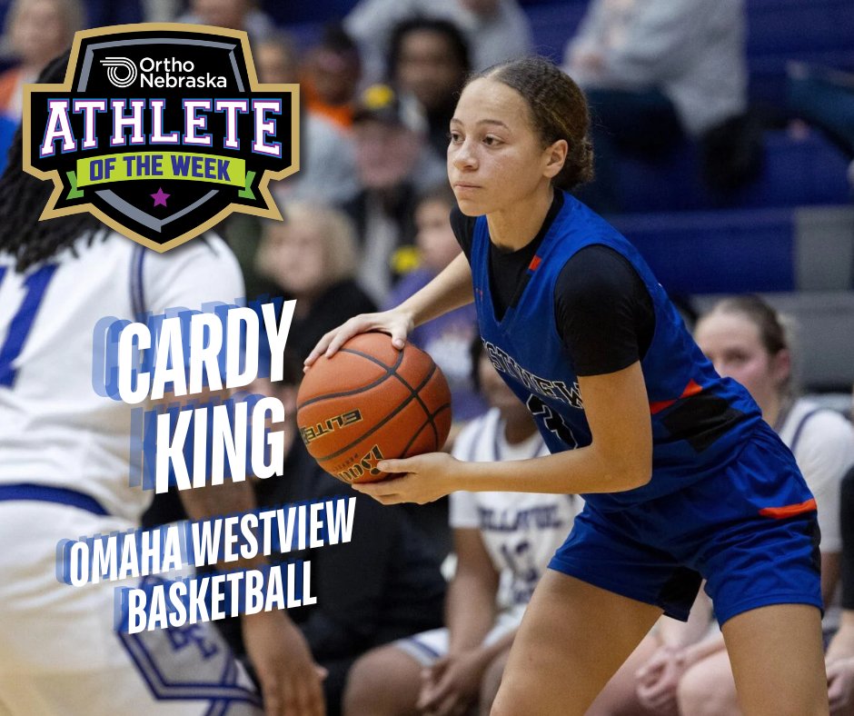 Omaha World-Herald (@owhnews) on Twitter photo Our <a href="/OrthoNebraska/">OrthoNebraska</a> Athlete of the Week winner is <a href="/macardyn/">MaCardyn King</a> of <a href="/OPS_WestviewGBB/">Westview Wolverines Girls Basketball</a>!
#nebpreps
omaha.com/sports/high-sc… Our <a href="/OrthoNebraska/">OrthoNebraska</a> Athlete of the Week winner is <a href="/macardyn/">MaCardyn King</a> of <a href="/OPS_WestviewGBB/">Westview Wolverines Girls Basketball</a>!
#nebpreps
omaha.com/sports/high-sc…