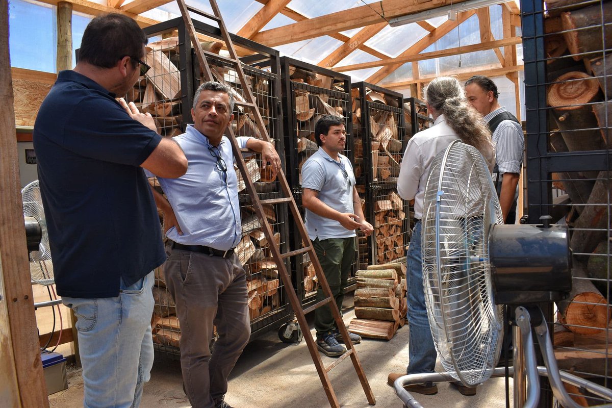 INFOR_Minagri's tweet photo. 🗣️INFOR  Sede Biobío inauguró una unidad demostrativa de secado de leña 🪵con paneles solares en la comuna de Santa Bárbara.🌳

✅️ La iniciativa, financiada por el GORE Biobío y apoyada por Indap y la Municipalidad de Santa Bárbara, busca fortalecer la industria de los ➡️ https://t.co/9gYTVliZ9F