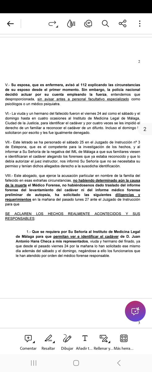ondacerolora's tweet photo. 📗 COMUNICADO DE PRENSA POR PARTE DE ABOGADOS "LUIS ROMERO &amp; ASOCIADOS", SOBRE LA MUERTE DE UN EMPRESARIO LOREÑO EN ESTEPONA (MÁLAGA) https://t.co/A5VXgbyGWV