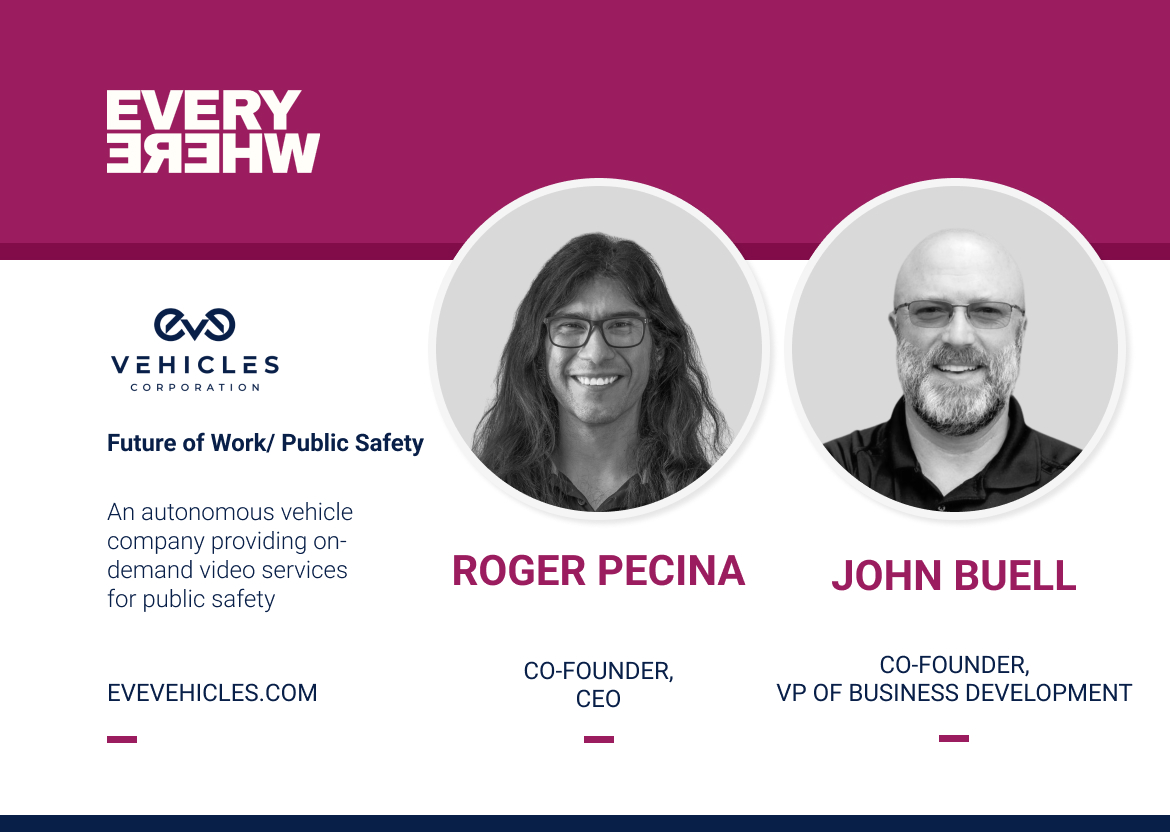 🚨<a href="/eveVehicles/">eve Vehicles</a> is transforming public safety with the AV8™ Drone First Responder Network—delivering real-time intelligence and empowering first responders to save lives.

Co-founders Roger Pecina &amp; John Buell share more in Founders Everywhere: ideas.everywhere.vc/p/eve-vehicles…