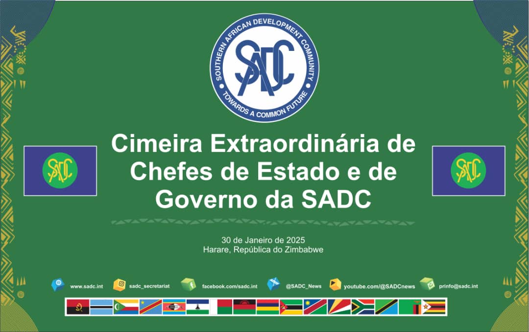 𝗦𝗔𝗗𝗖 𝘁𝗼 𝗵𝗼𝗹𝗱 𝗮𝗻 𝗘𝘅𝘁𝗿𝗮𝗼𝗿𝗱𝗶𝗻𝗮𝗿𝘆 𝗦𝘂𝗺𝗺𝗶𝘁 𝗼𝗳 𝗛𝗲𝗮𝗱𝘀 𝗼𝗳 𝗦𝘁𝗮𝘁𝗲 𝗮𝗻𝗱 𝗚𝗼𝘃𝗲𝗿𝗻𝗺𝗲𝗻𝘁 𝗶𝗻 𝗛𝗮𝗿𝗮𝗿𝗲, 𝗭𝗶𝗺𝗯𝗮𝗯𝘄𝗲 𝗼𝗻 𝘁𝗵𝗲 𝘀𝗲𝗰𝘂𝗿𝗶𝘁𝘆 𝘀𝗶𝘁𝘂𝗮𝘁𝗶𝗼𝗻 𝗶𝗻 𝘁𝗵𝗲 𝗲𝗮𝘀𝘁𝗲𝗿𝗻 𝗽𝗮𝗿𝘁 𝗼𝗳 𝘁𝗵𝗲 𝗗𝗲𝗺𝗼𝗰𝗿𝗮𝘁𝗶𝗰