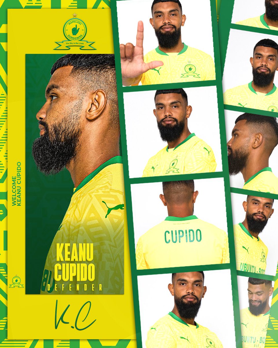 MS_Sharpeville's tweet photo. Sundowns only deals in quality. Reinforcement is the secret to success.
#Sundowns ๐ #WelcomeAdams #WelcomeCupido https://t.co/QAHJybYoXd
