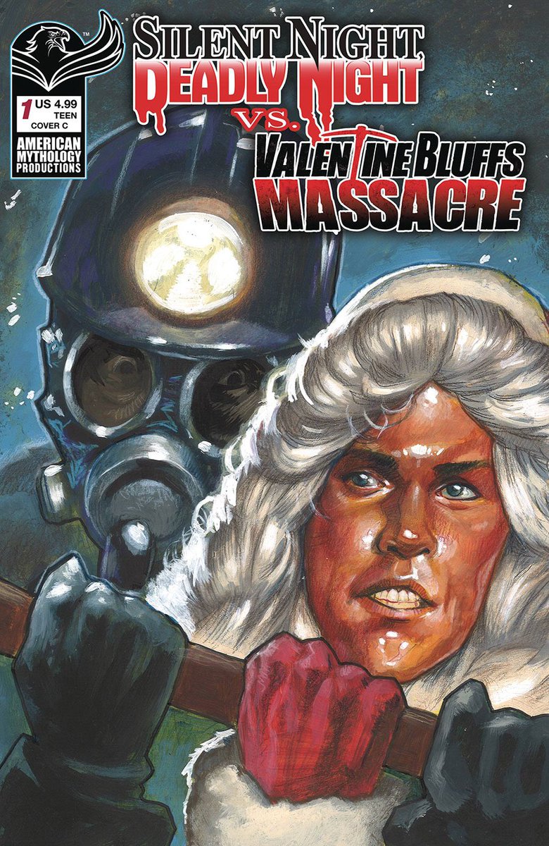 GOParsons's tweet image. We got TWO classics hitting the shelves today from me and the boys at @AmericanMytho. If you’re fans of these films, you’ll dig these stories — lots of great art, action, and brutality!
Plus there’s a ton of amazing variant covers for each issue.
New comic Wednesday!