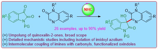 ATBiju Group (@atbijulab) on Twitter photo We can now use the NHC-catalyzed imine umpolung strategy for the Cross-Coupling of Quinoxalin-2-ones with Isatins, just out in <a href="/JACS_Au/">JACS Au</a> . Congratulations <a href="/shilpa63210/">Shilpa Barik</a> , Anusree and <a href="/RCD07_IISC/">ROHAN CHANDRA DAS</a>👏Thanks to <a href="/serbonline/">SERB</a> for funding this work🙏
pubs.acs.org/doi/10.1021/ja…
<a href="/iiscbangalore/">IISc Bangalore</a> We can now use the NHC-catalyzed imine umpolung strategy for the Cross-Coupling of Quinoxalin-2-ones with Isatins, just out in <a href="/JACS_Au/">JACS Au</a> . Congratulations <a href="/shilpa63210/">Shilpa Barik</a> , Anusree and <a href="/RCD07_IISC/">ROHAN CHANDRA DAS</a>👏Thanks to <a href="/serbonline/">SERB</a> for funding this work🙏
pubs.acs.org/doi/10.1021/ja…
<a href="/iiscbangalore/">IISc Bangalore</a>