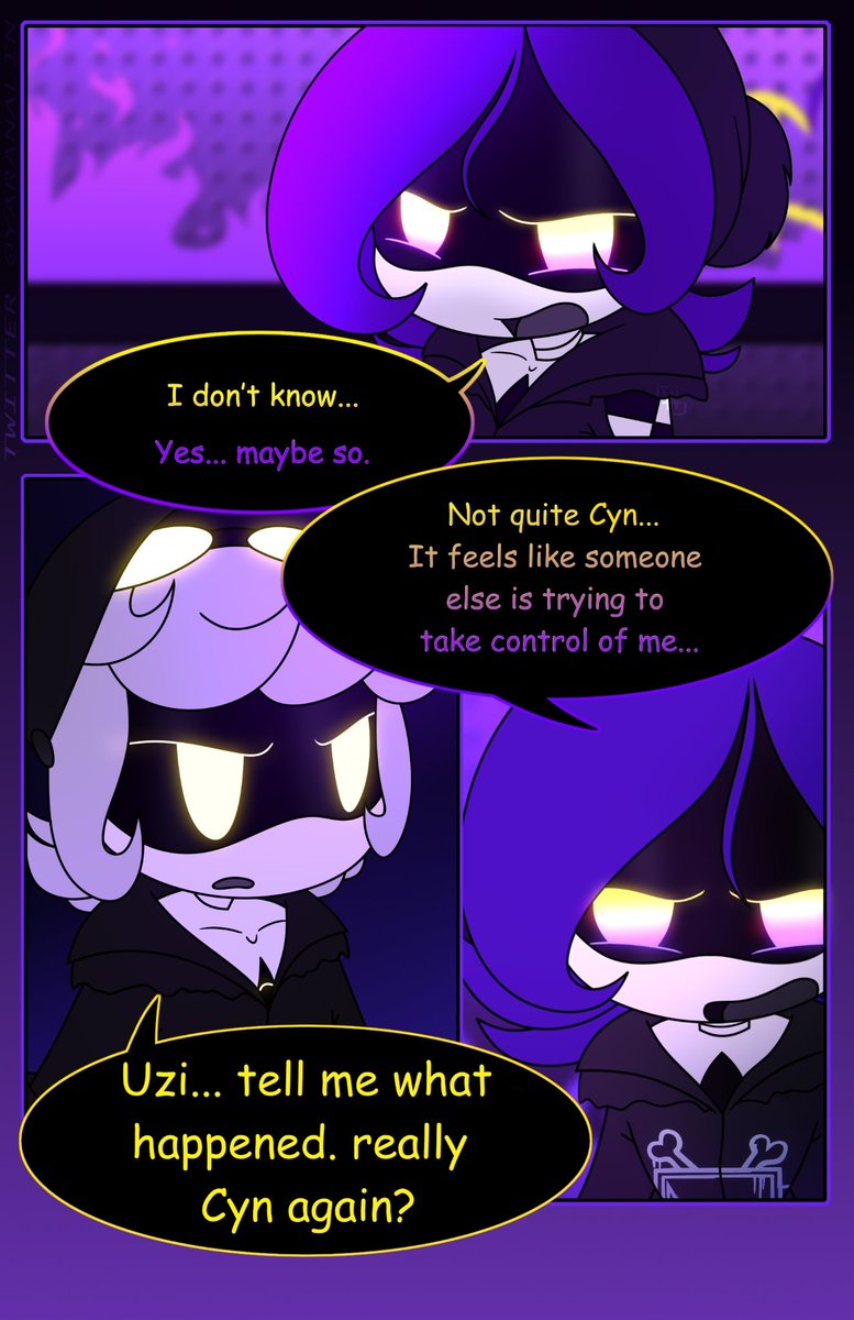 #MurderDrones

Comic: RED EYES 
page 6-8

The comic should not be posted on other platforms such as Tik Tok or YouTube unless with my permission! Always ask my permission