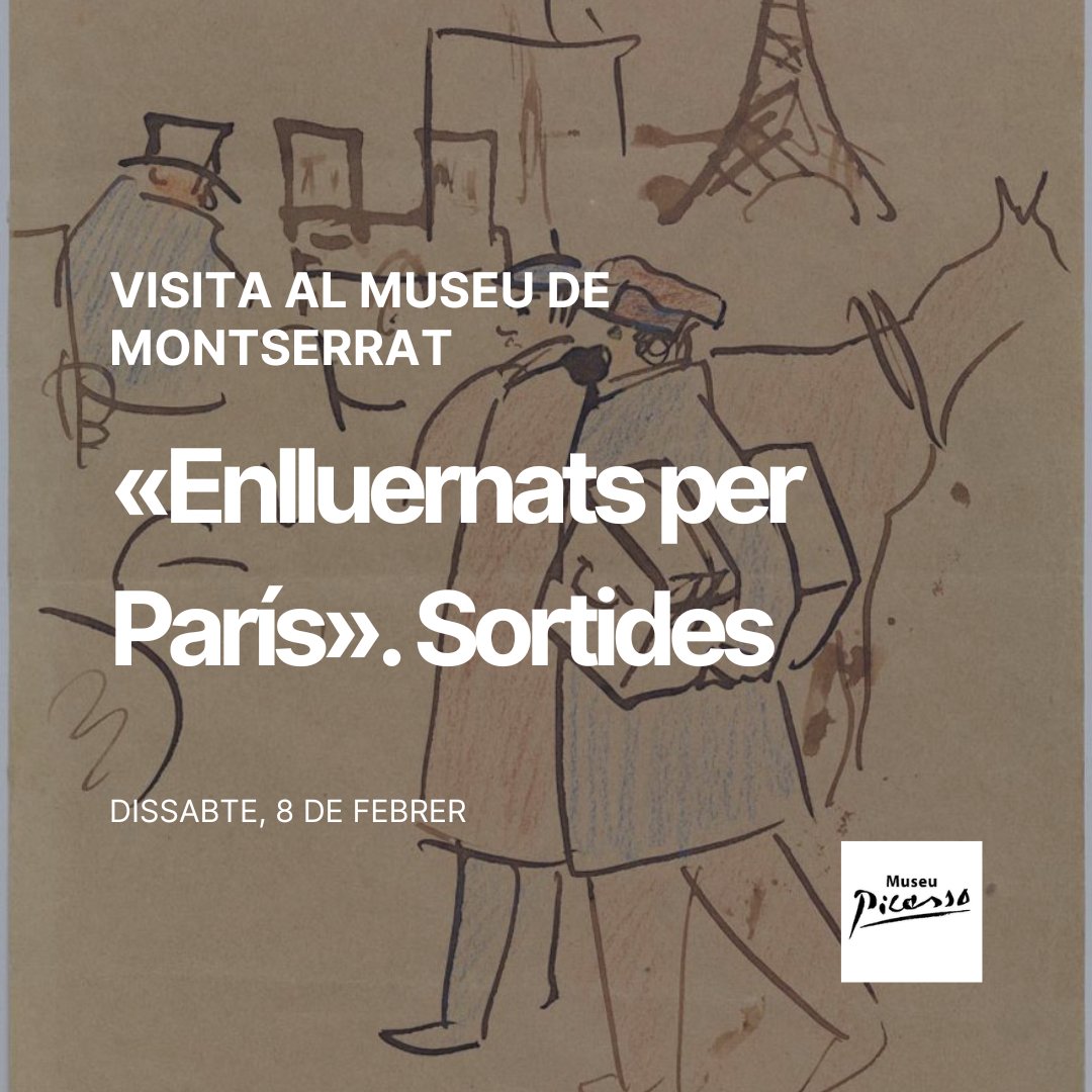 Vols conèixer col·leccions d’art ubicades a diferents museus del territori? 🤩

No et pots perdre aquesta visita exclusiva al Museu de Montserrat (<a href="/MuseuMontserrat/">Museu de Montserrat</a>), dins del programa expandit de l’exposició «De Montmartre a Montparnasse. Artistes catalans a París, 1889-1914».