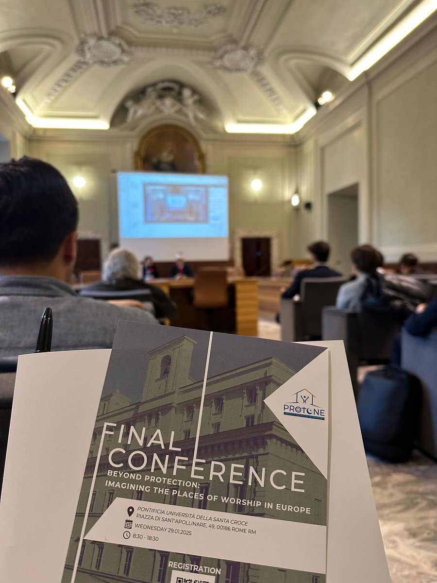 DialogPlatform's tweet image. The Final Conference of the #ProtoneProject continues. 

In the afternoon sessions, you can watch the Legal, Transnational, and Intercultural Imagination panels on the Protection of Places of Worship via the live stream on YouTube:

youtube.com/live/AReK0KHyn……