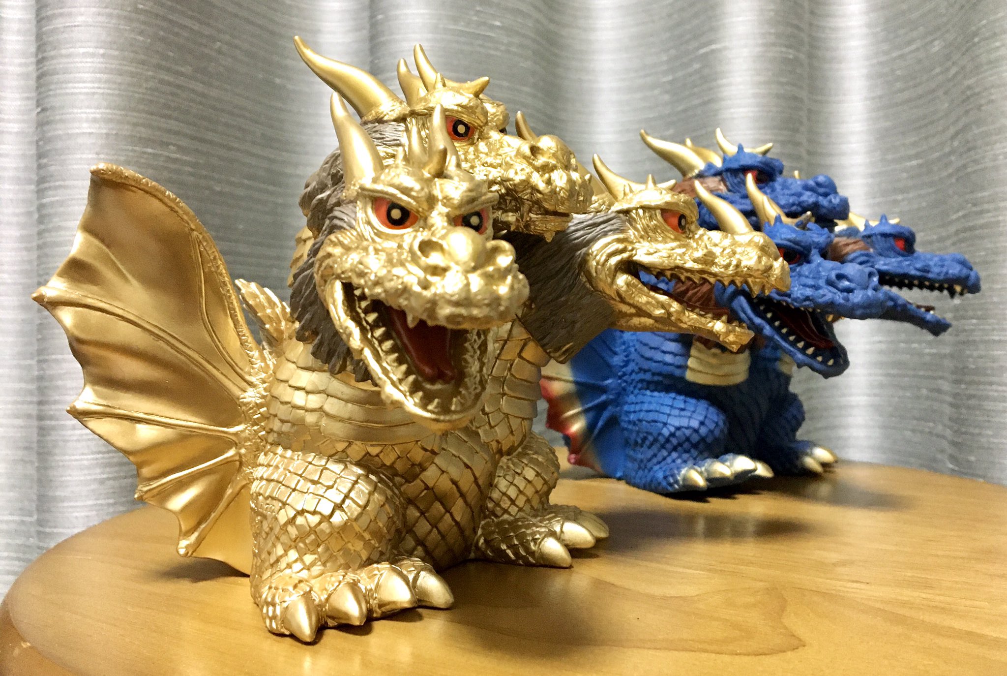 鎮座獣 ゴジラ キングギドラ スペースゴジラ リトルゴジラ フィギュア