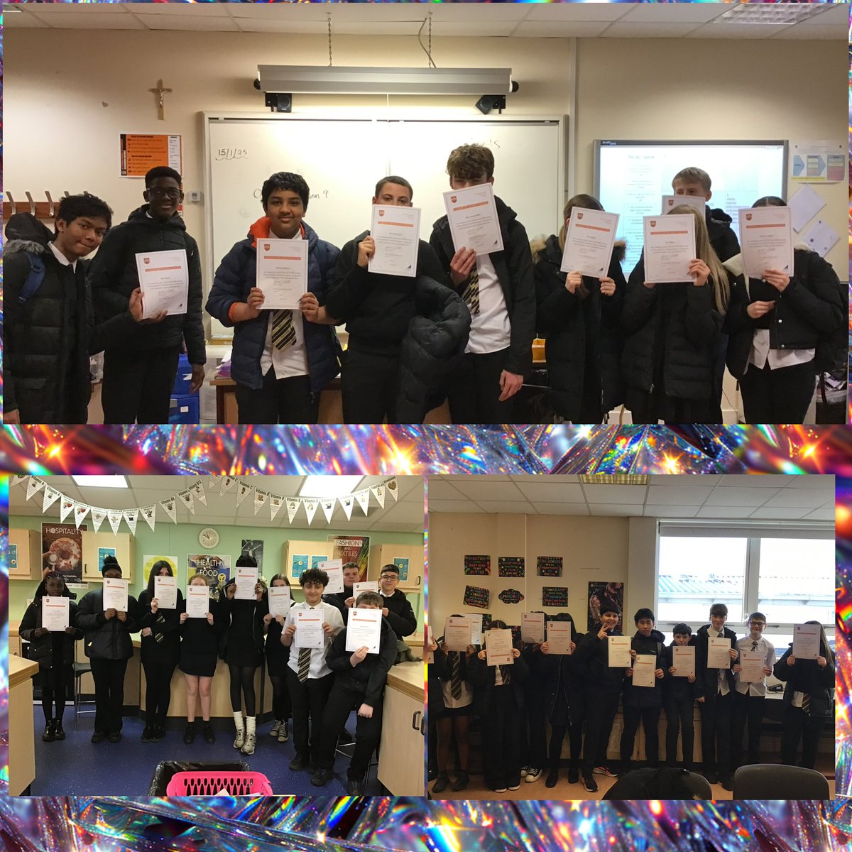 Well done to our #SuperS2 pupils who received their REHIS Elementary Food &amp; Health Certificate! Well done 👏🏻 🌟<a href="/StThomasAqSec/">St Thomas Aquinas</a>