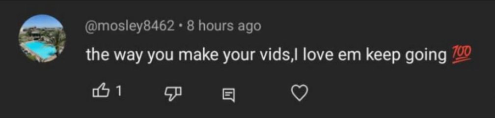 Our secret YouTube longform channel is blowing up.

Over 130K views on our first video.

Nearly 70K views on our second video in under 2 weeks.

The comments are insanely supportive.

This channel is about to make us some serious 💰