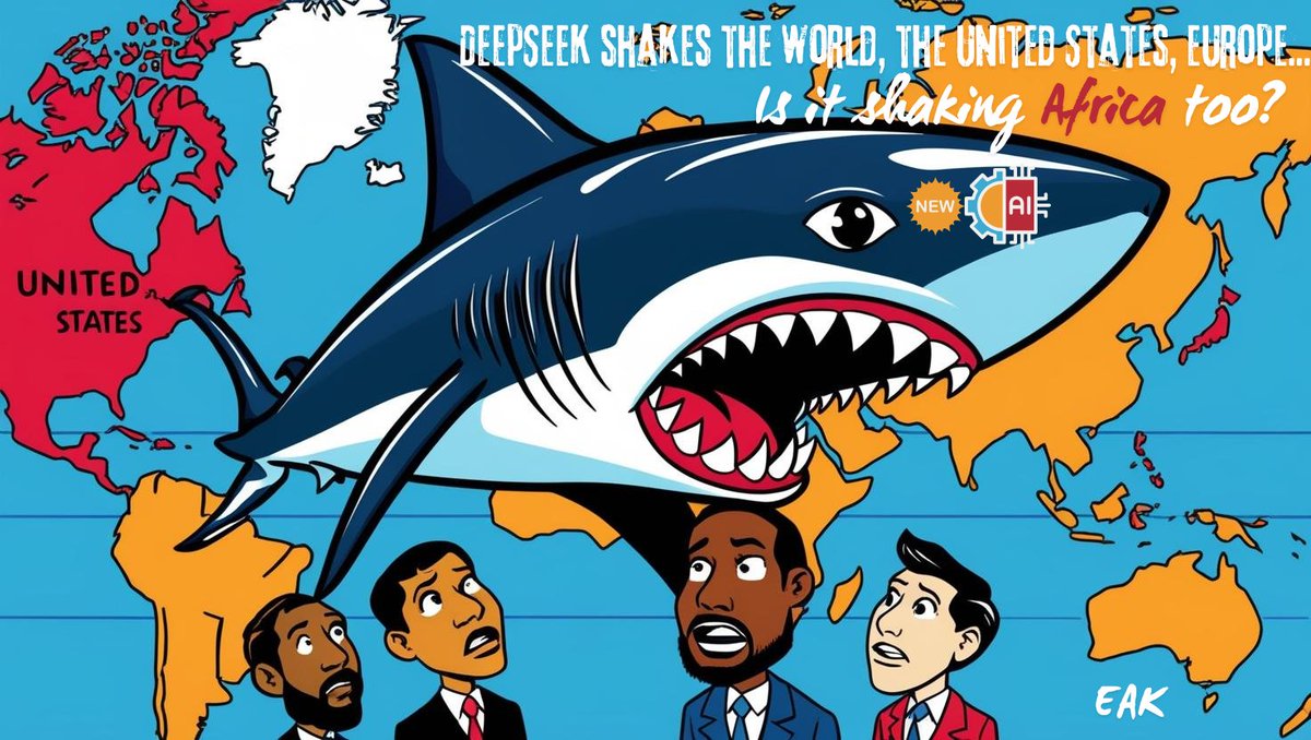 Emefa A. KPEGBA | #Dolceware (@emefakpegba) on Twitter photo DeepSeek shakes the world, the United States, Europe... Is it shaking Africa too? DeepSeek shakes the world, the United States, Europe... Is it shaking Africa too?