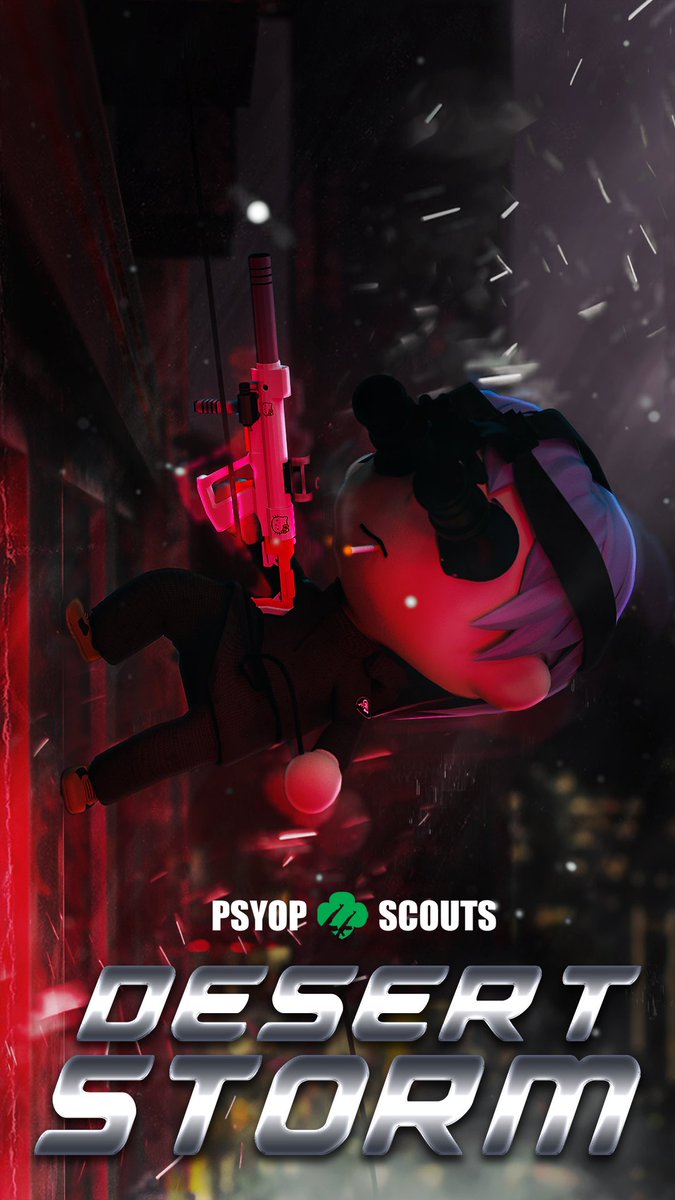 this is not a psychological operation, this is a psyop 

Psyop Scout Desert Storm 

p.s.
ily
o7