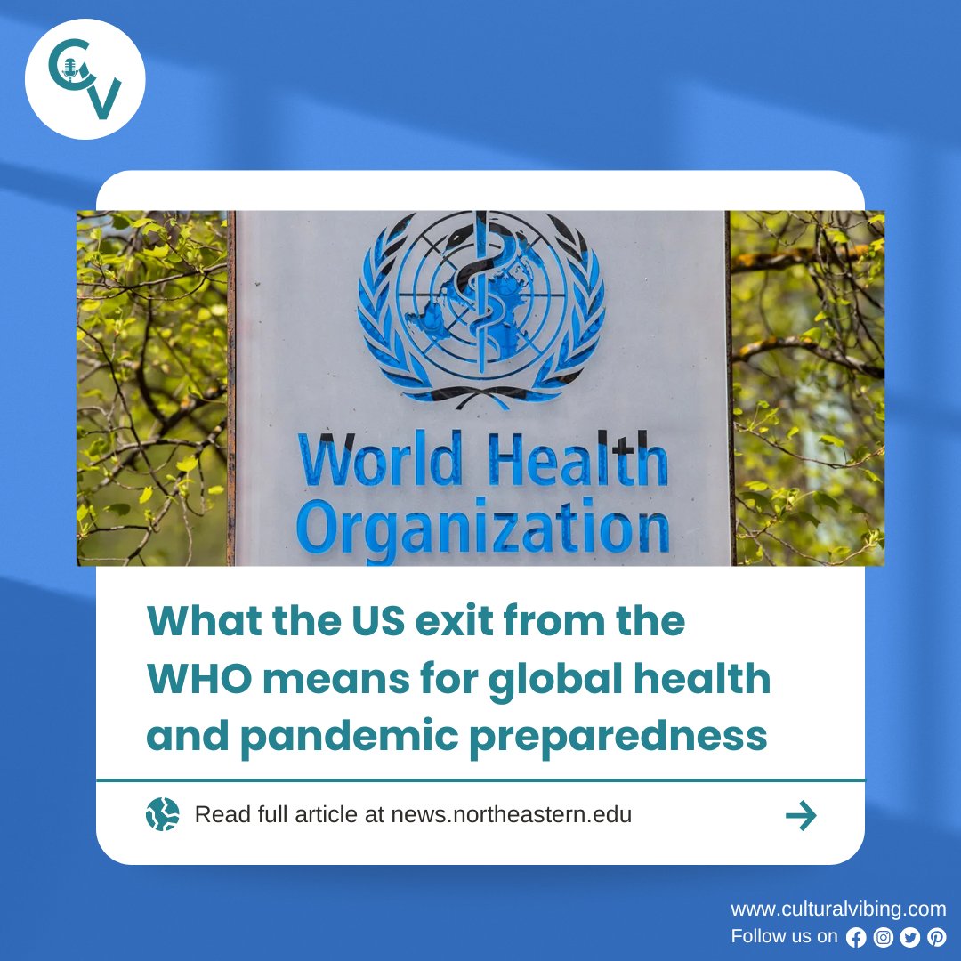 CulturalVIBINg's tweet image. Critical of the World Health Organization’s handling of the COVID pandemic, President Donald Trump signed an order on last Monday for the U.S. to withdraw from the organization that helps track outbreaks of disease
 
Read more - tinyurl.com/2aa5nvps 
#USExit #WHO #Pandemic