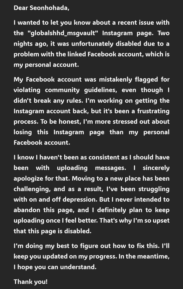 IntlShhdCensus's tweet photo. ⚠️ Important Update Regarding The Instagram Page ⚠️

#KimSeonHo 
#Seonhohada https://t.co/glNAGgpN2l