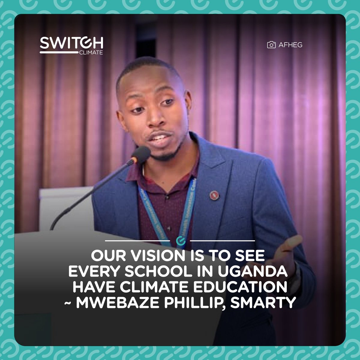 Switch_AFR's tweet photo. “Quality education isn’t just about passing tests. It’s about preparing the next generation to tackle humanity’s biggest challenges.” @TheGlobalGoals

A 2023 UNESCO report revealed that 40% of young people worldwide feel disconnected from climate education because it is overly technical and uninspiring.

@phillipmwebaza, the founder of the @AFHEGFoundation, has created Smarty, a platform that gamifies climate education and transforms complex topics into interactive, engaging experiences. With tools like animations, podcasts, and games, Smarty makes learning about climate change fun and accessible.

Already reaching over 10 schools, Smarty is inspiring young people to take action.

Switched: @Lynnettemasudi3
 
#SwitchAfrica #ShapingtheCulture #ShapingtheFuture