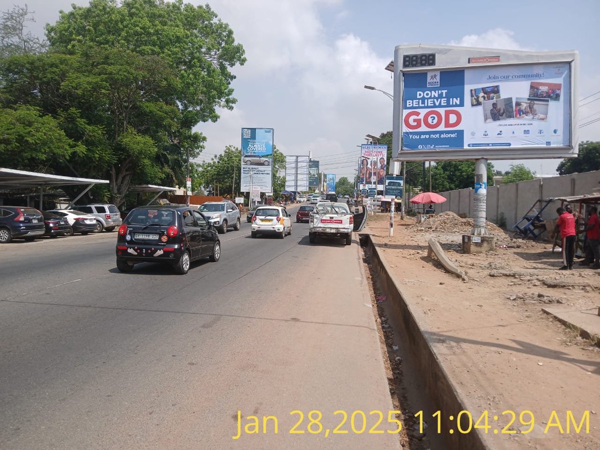 Leo Igwe (@leoigwe) on Twitter photo Africa's first Atheist billboard is up and out there in the capital city Accra,Ghana A big thank you to <a href="/FFRF/">FFRF</a> for making this possible #accraatheists #humanistsinghana. Congratulations <a href="/rozzyrulz/">Ros Lyn</a> <a href="/AccraAtheists/">AccraAtheists</a> You have made us proud, you have made history <a href="/abhumanists/">Association of Black Humanists</a> <a href="/Dillisyp/">Anti-Superstitious Reasoning</a> Africa's first Atheist billboard is up and out there in the capital city Accra,Ghana A big thank you to <a href="/FFRF/">FFRF</a> for making this possible #accraatheists #humanistsinghana. Congratulations <a href="/rozzyrulz/">Ros Lyn</a> <a href="/AccraAtheists/">AccraAtheists</a> You have made us proud, you have made history <a href="/abhumanists/">Association of Black Humanists</a> <a href="/Dillisyp/">Anti-Superstitious Reasoning</a>