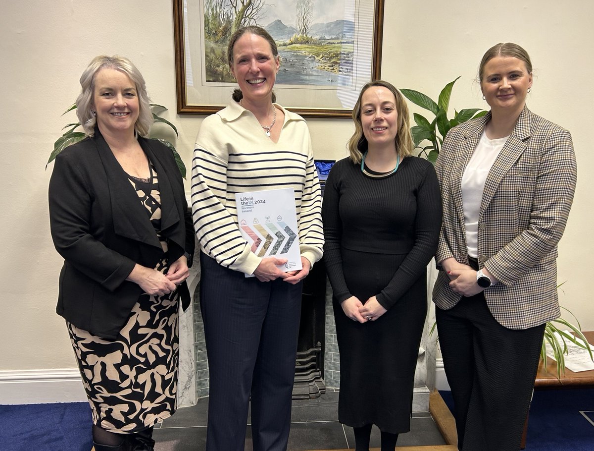 Carnegie UK (@carnegieuktrust) on Twitter photo Our chief executive <a href="/SarahPDavidson/">Sarah Davidson</a> and senior policy advocate <a href="/Hannah_Paylor/">Hannah Paylor</a> were pleased to meet NI Executive Junior Ministers Aisling Reilly and Pam Cameron in Belfast today.
Read the NI breakdown of our Life in the UK Index: carnegieuk.org/publication/li⦠Our chief executive <a href="/SarahPDavidson/">Sarah Davidson</a> and senior policy advocate <a href="/Hannah_Paylor/">Hannah Paylor</a> were pleased to meet NI Executive Junior Ministers Aisling Reilly and Pam Cameron in Belfast today.
Read the NI breakdown of our Life in the UK Index: carnegieuk.org/publication/liā¦