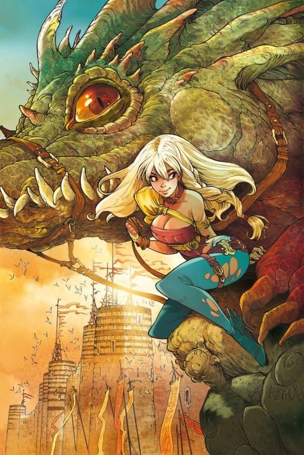 If I ever get beyond the stage of drawing stick figures, Alessandro Barbucci will 100% be one of my influences.