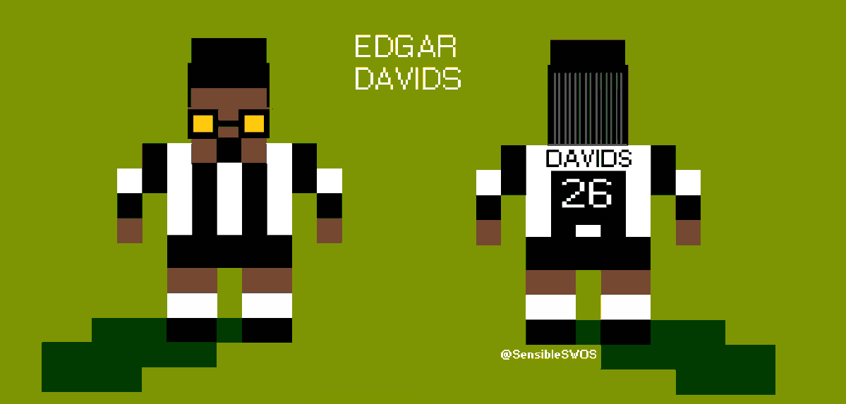SensibleSWOS's tweet image. Happy Birthday to the Pitbull

Edgar Davids

#Davids #SensibleSoccer #SWOS #pixelart #retrogaming #retrogamer #football #soccer #netherlands #holland #Juventus #forzajuve #calcio #SerieA #amiga #commodore #snes #MegaDrive #GamersUnite #gaming