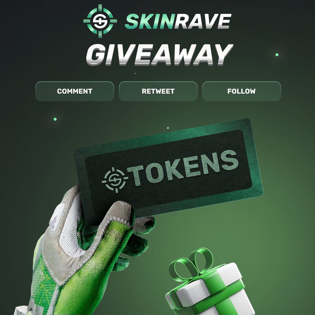 Aka_Maskk's tweet photo. 🎁SORTEO TOKENS (BALANCE) SKINRAVE - 5 GANADORES

✅Follow @Aka_Maskk &amp; @skinravegg 
✅Like + RT
✅Rt Quoted

⏰7 Días!! GL❤️

#cs2 #counterstrike2 #csgo #csgogiveaway https://t.co/LWrW5cUSGx