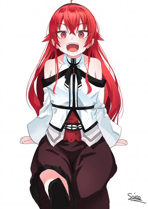 エリス・グレイラット 「エリスに魔術を教えてくださいにゃん～!#無職