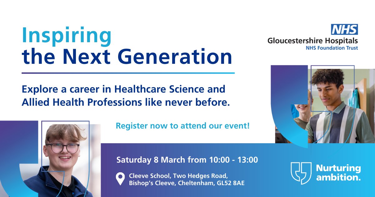 🚀 Is your child captivated by science? Spark their interest in a future career in Healthcare Science! Join us on Saturday, 8 March, for an event showcasing the amazing impact of Healthcare Scientists. Let’s inspire the next generation! Get your ticket ➡️ bit.ly/42yL82I