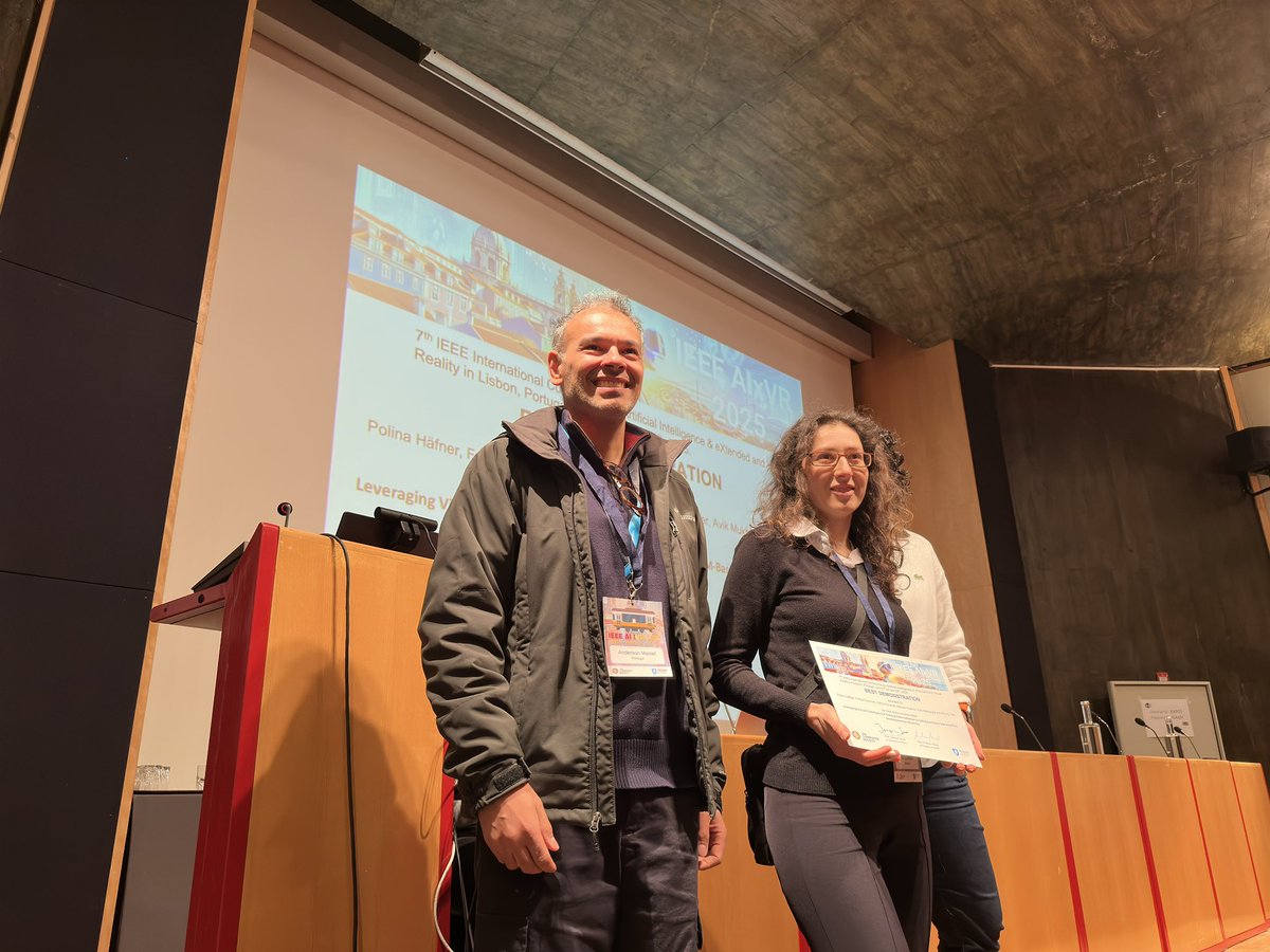 Best demo awards #AIxVR 2025: