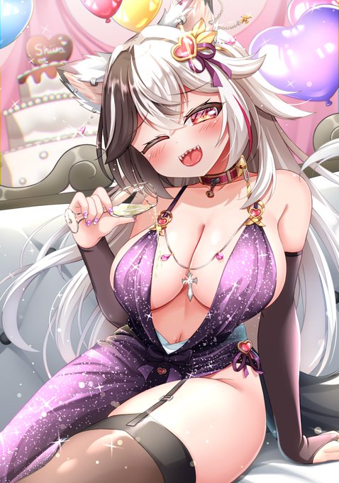 パーティドレス甘音しぃら🐱💜 