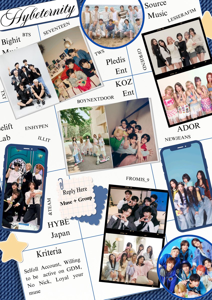 HYBETERNITY's tweet image. We’re on a mission to find our kindred spirits within the HYBE universe. If you feel a spark of connection, leave your trace below and join our ever-growing family! Also, we’re looking to expand our circle, seeking SQ/OAs for forming genuine and lasting friendships with us!