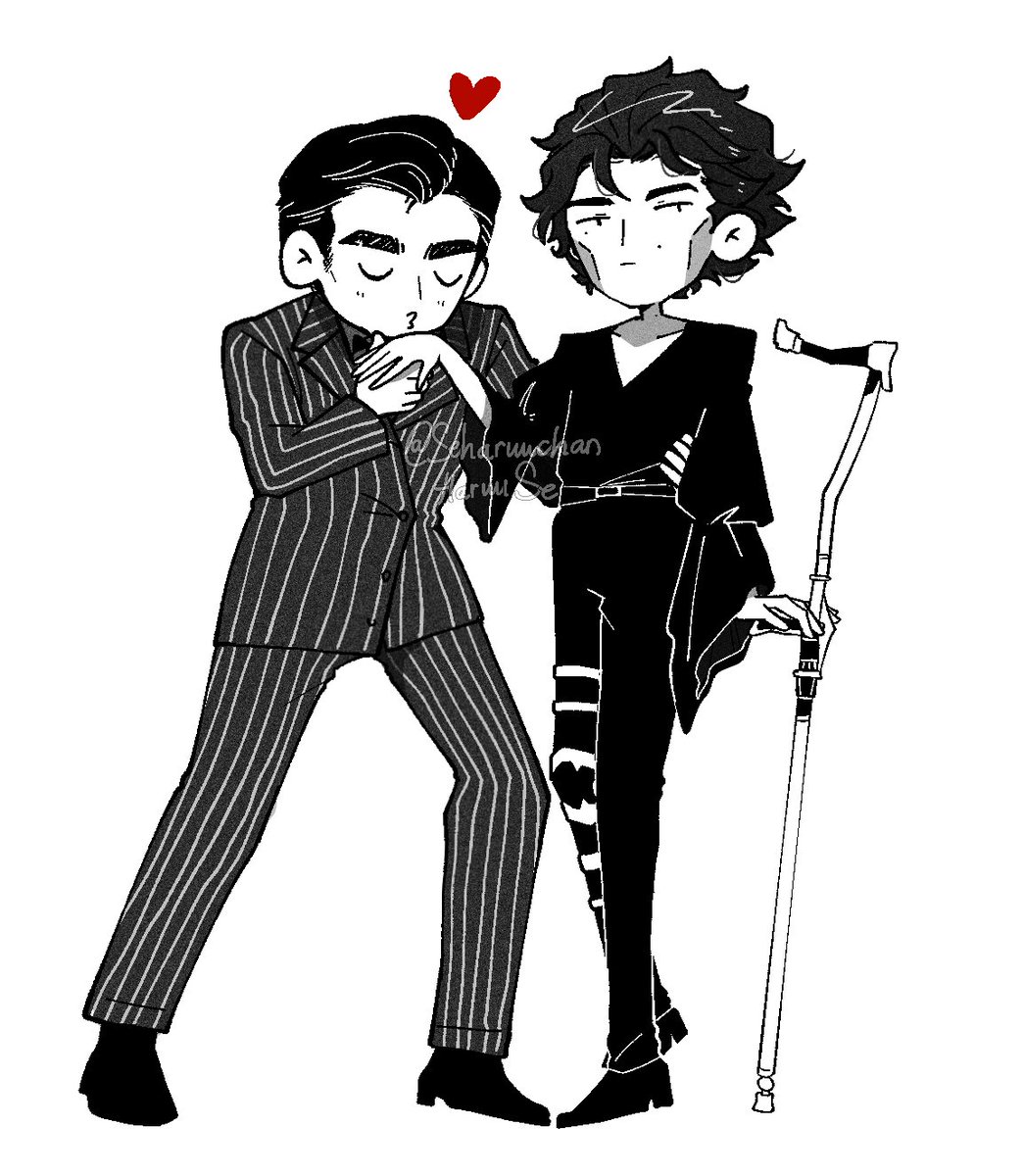 okay, hear me out
JayVik as Gomez and Morticia Addams

(accidentally deleted it ;v;))