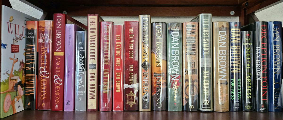 swingalan1's tweet photo. @AuthorDanBrown @penguinrandom Can't wait to read and add to my collection . . . https://t.co/MMtDlCgpZk