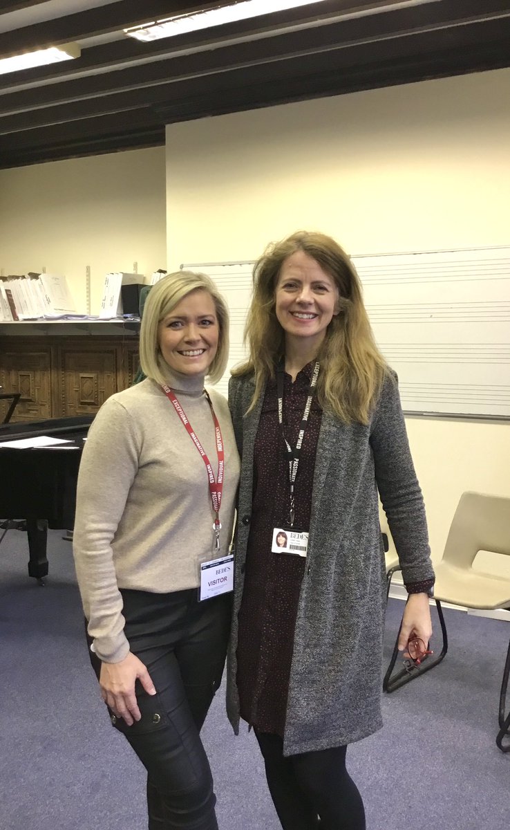 We were thrilled to be joined by Suzanne Shaw, of the ‘90s band Hear’Say join us for choir practice and for a Q&amp;A afterwards <a href="/bedesnews/">Bede's Senior School</a>