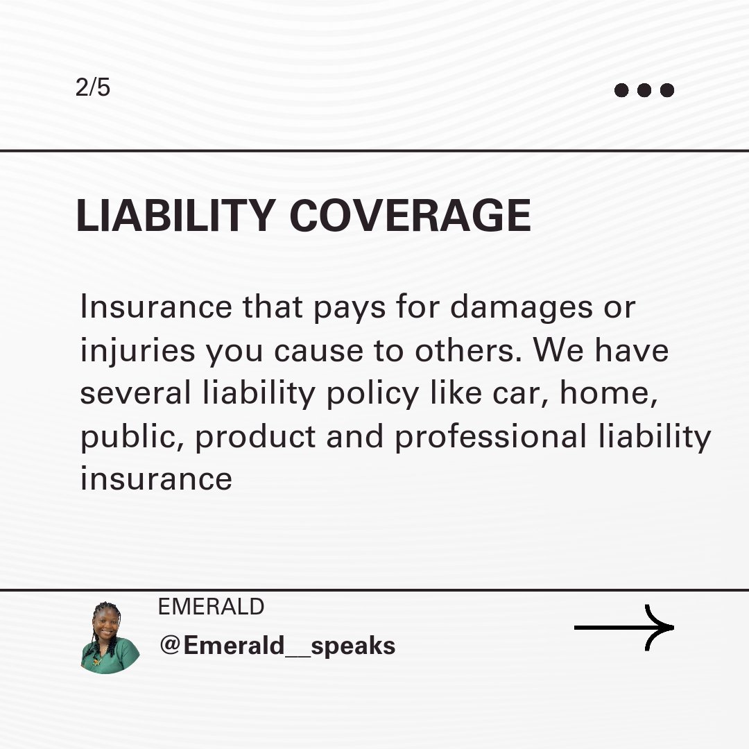 EmeraldSpeaks1's tweet image. Series 8: Getting familiar with the insurance jargon.

Get to know the vocabulary used in the insurance industry.

E__S

#insurancetalks 
#insurance 
#insuranceknowledge 
#financetips 
#finance
#emeraldspeaks
#education 
#awareness
