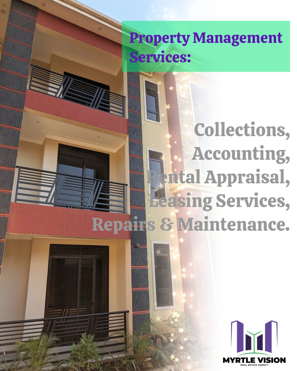 myrtlevisionug's tweet photo. 🏘️ Managing a property shouldn’t be a full-time job—unless it’s ours! ✨ What would you do with your extra free time?
#HandsOffLandlording
Kampala, Uganda
+256 785 188646 | +256 706 875969
myrtlevisionrea@gmail.com
#MyrtleVision #MVREA #Divine #Realtor #Estate #Agency #fyp https://t.co/hocAdHWlBT