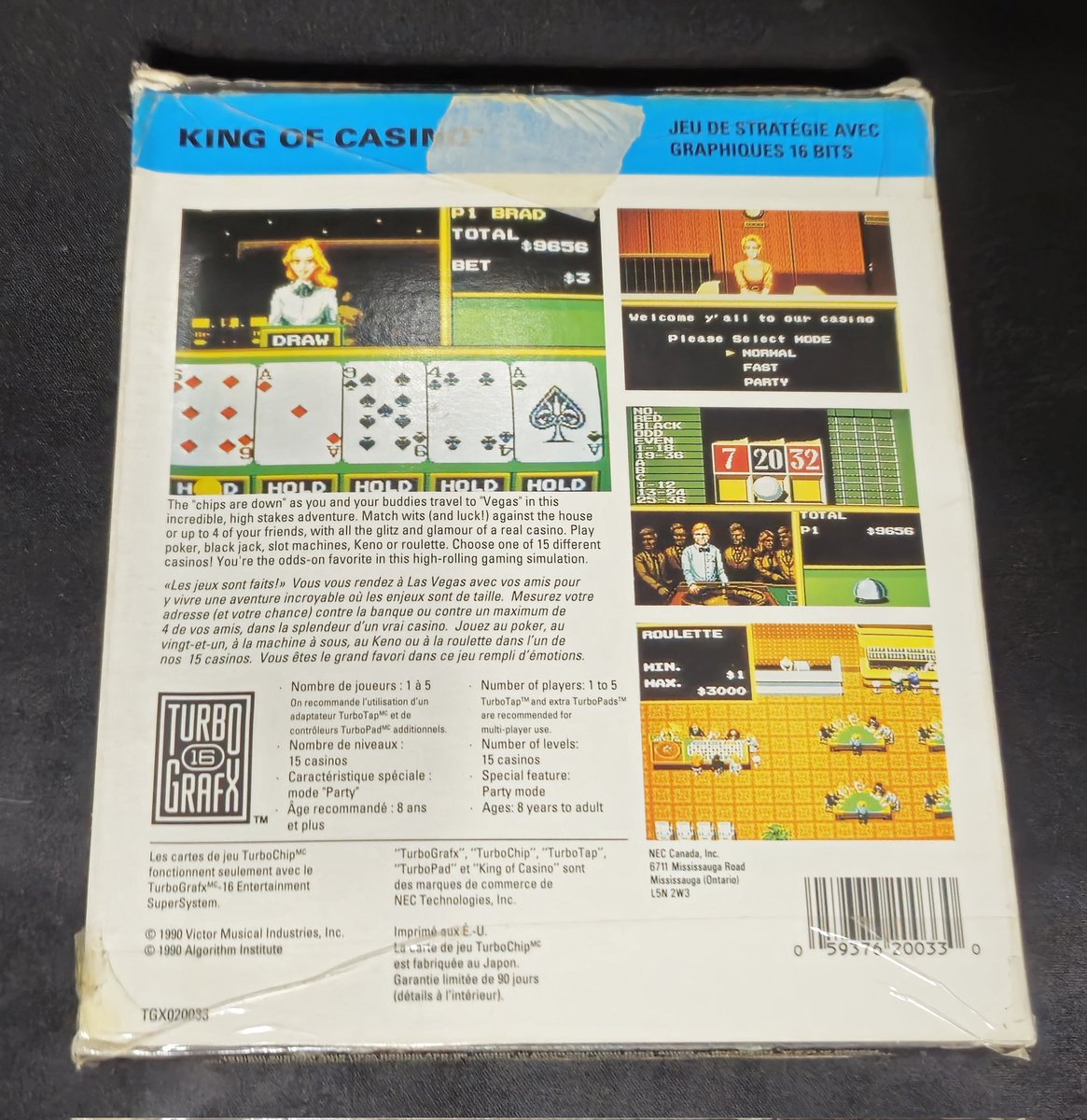eastretrogamer's tweet photo. King Of Casino case and manual for the NEC TurboGrafx-16.

#retro #retrogame #retrogames #retrogamer #retrogamers #retrogaming #retrogaminglife #game #games #gamer #gamers #nec #TurboGrafx #turbografx16 #turbografxcd #turboduo #turbopad #pcengine #pcenginecd #pcenginegames https://t.co/0JiUQdT5DH