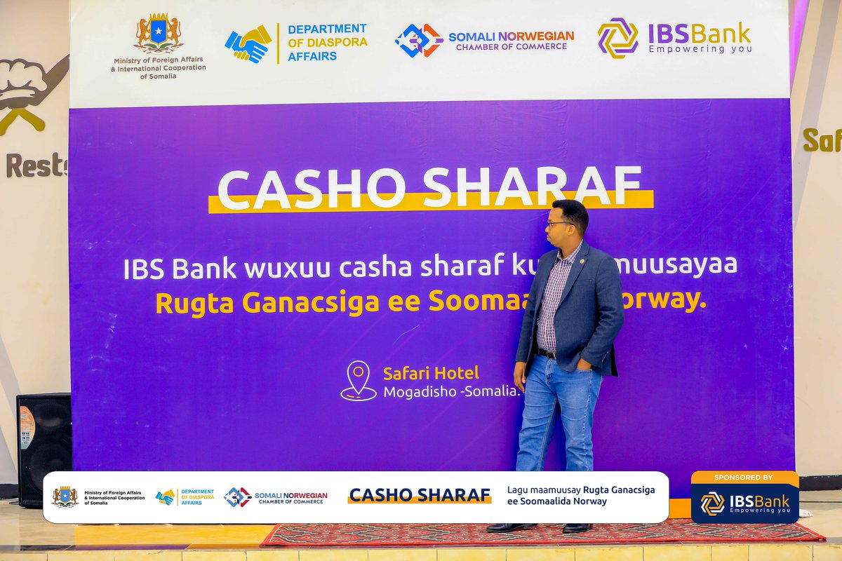 Snchamber1's tweet photo. IBS Bank held a dinner ceremony at Somali Norwegian Chamber of Commerce (The Chamber of Commerce of Somalia Norway). https://t.co/nNY4EHXZSJ