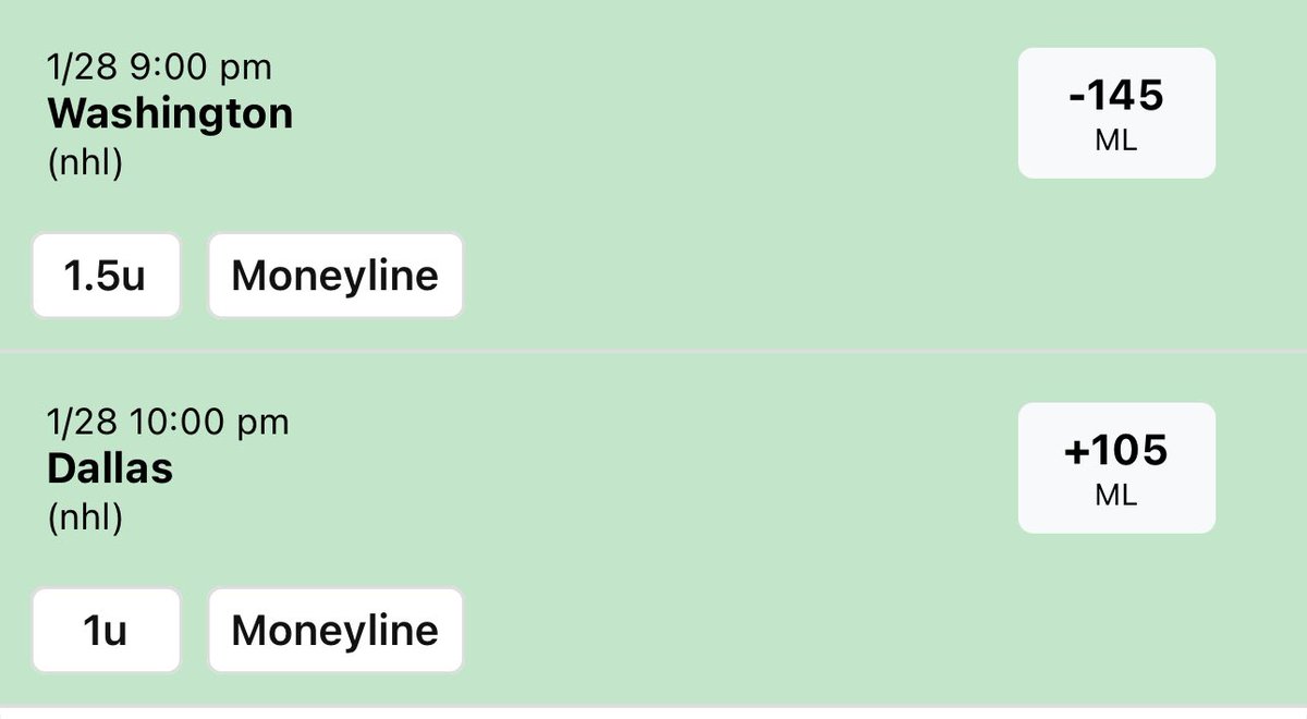 LineProphetLLC's tweet photo. New day ☀️, new money 💸
🚨 Give https://t.co/MWt34vu3Ag models and picks a try for 50% off your first account with code “playoffs” at checkout.
A big win on the #Captials for our #NHL model yesterday ⬇️⬇️ https://t.co/VREeYVbbAs